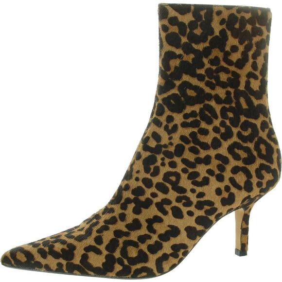 Steve Madden Womens Alston-L Tan Zipper Ankle Boots 9.5 Medium - Picture 3 of 3